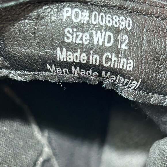 Vance Co Marshall Wide Width Chelsea Men's Black Boots US Size WD 12 - No Box - Picture 3 of 9